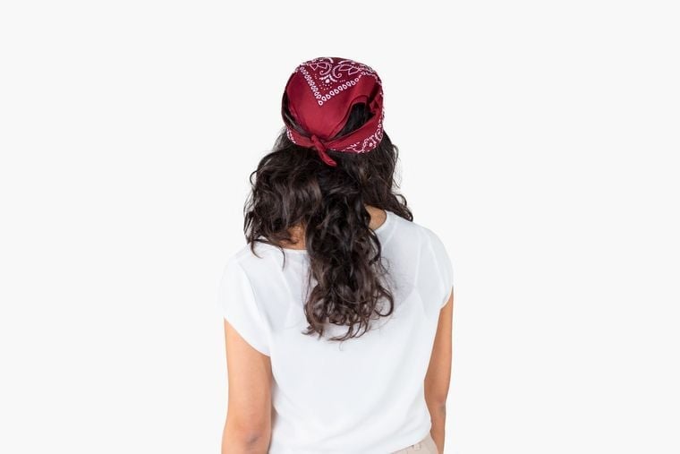 Bandana som piratscarf Bandana som piratscarf