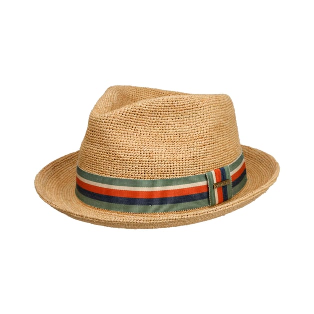Littlefield Crochet Player Raffiahatt by Stetson